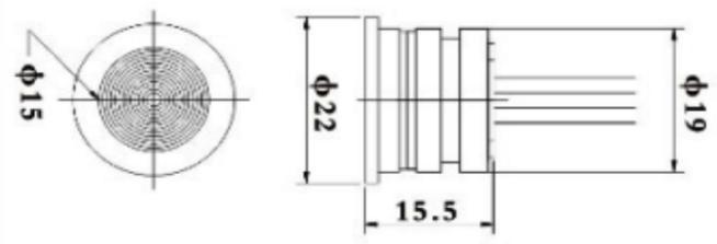 10KPa~70MPa シリコン圧力センサー ピエゾレシシブ圧力センサー 2