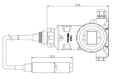 BHZ93420III 水位伝達器 ステンレス鋼 インテリジェントレベル伝達器 2